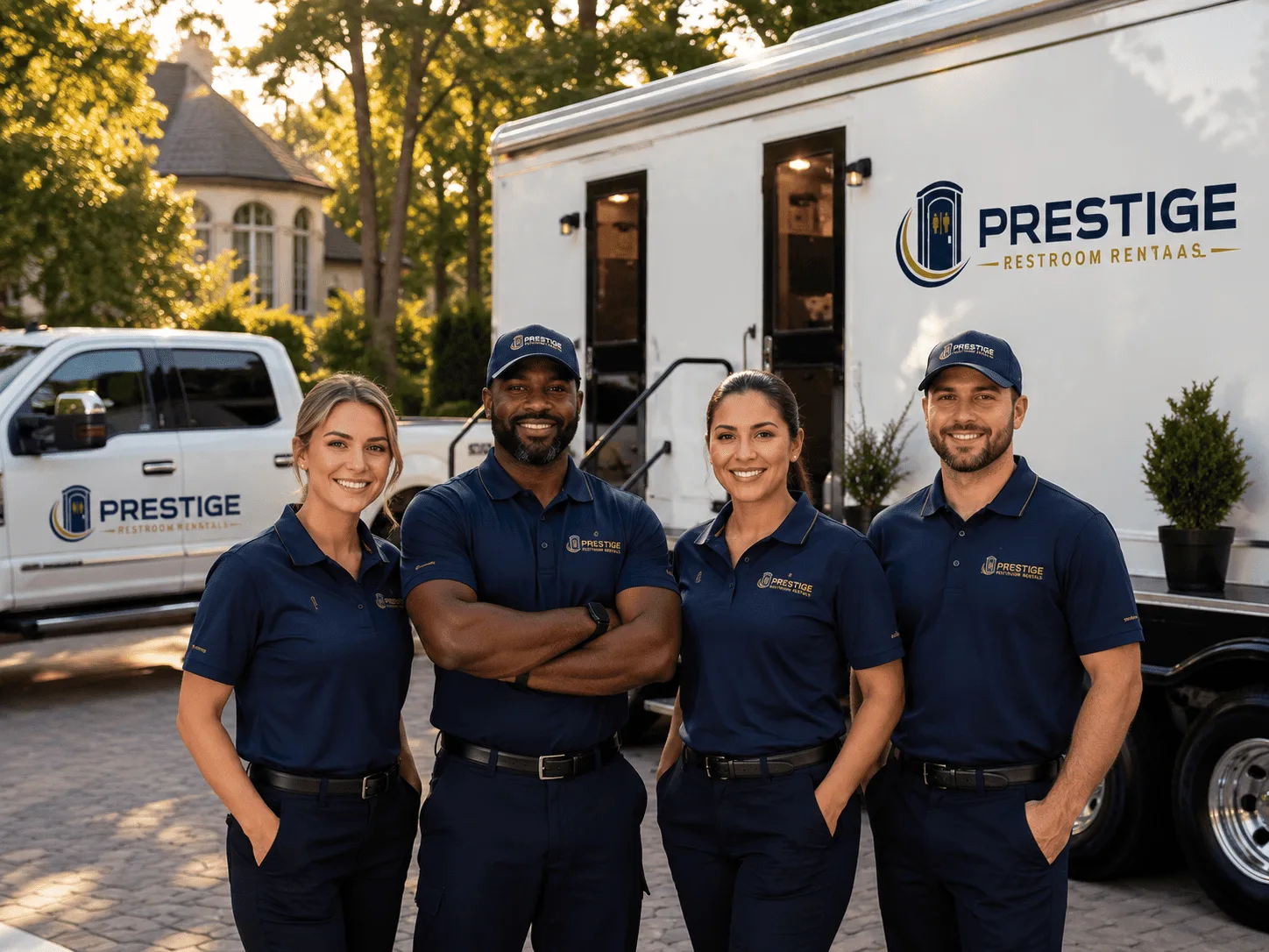Trusted Luxury Portable Restrooms company in Alba, TX